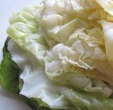 How to cook cabbage for cabbage rolls in the microwave?
